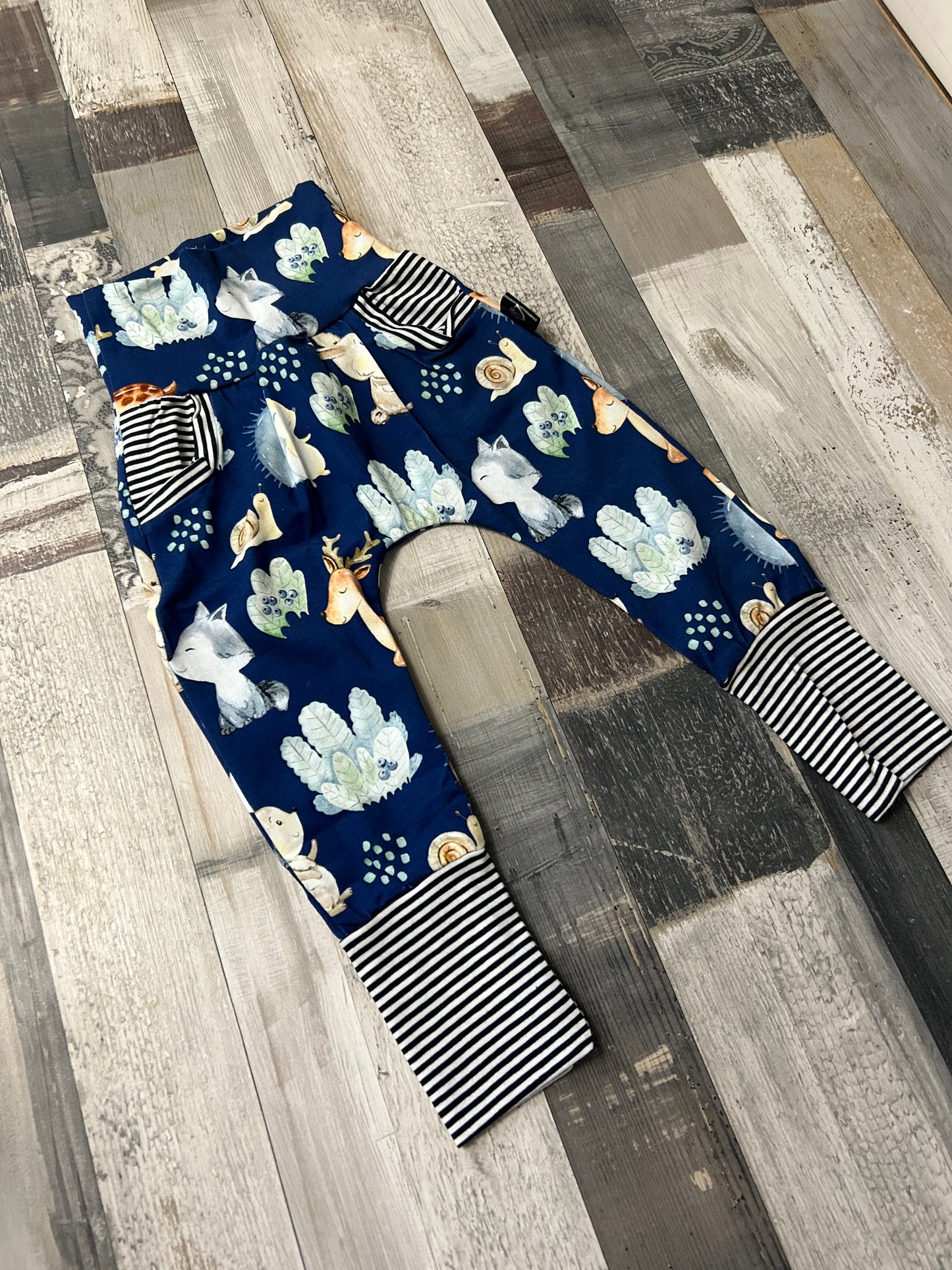 Pantalon évolutif3-12 mois animaux