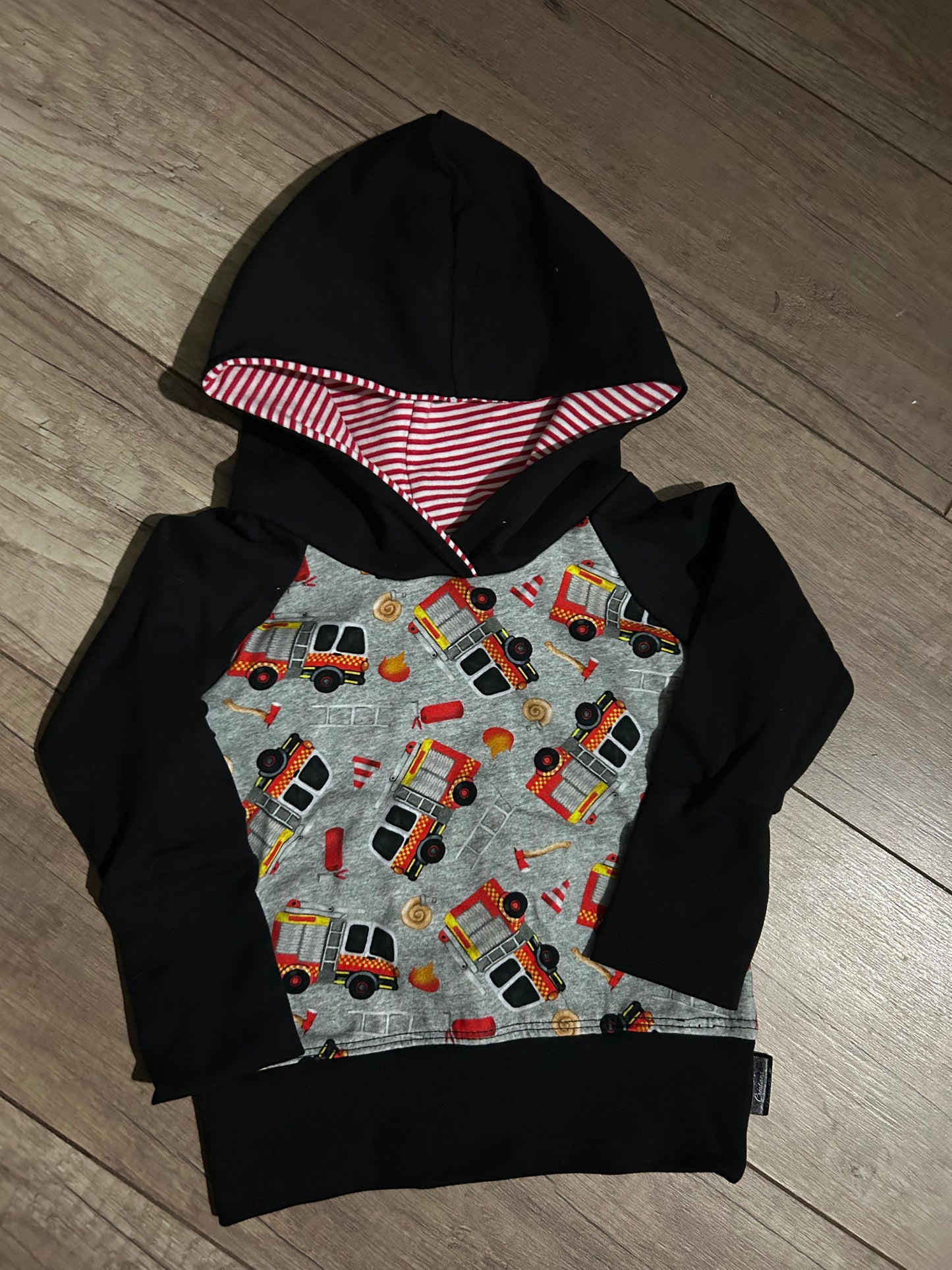 Hoodie pompier 12-36