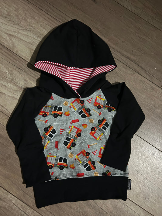Hoodie pompier 12-36