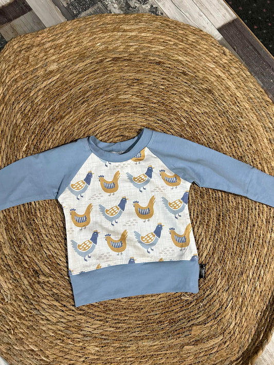 crewneck poules