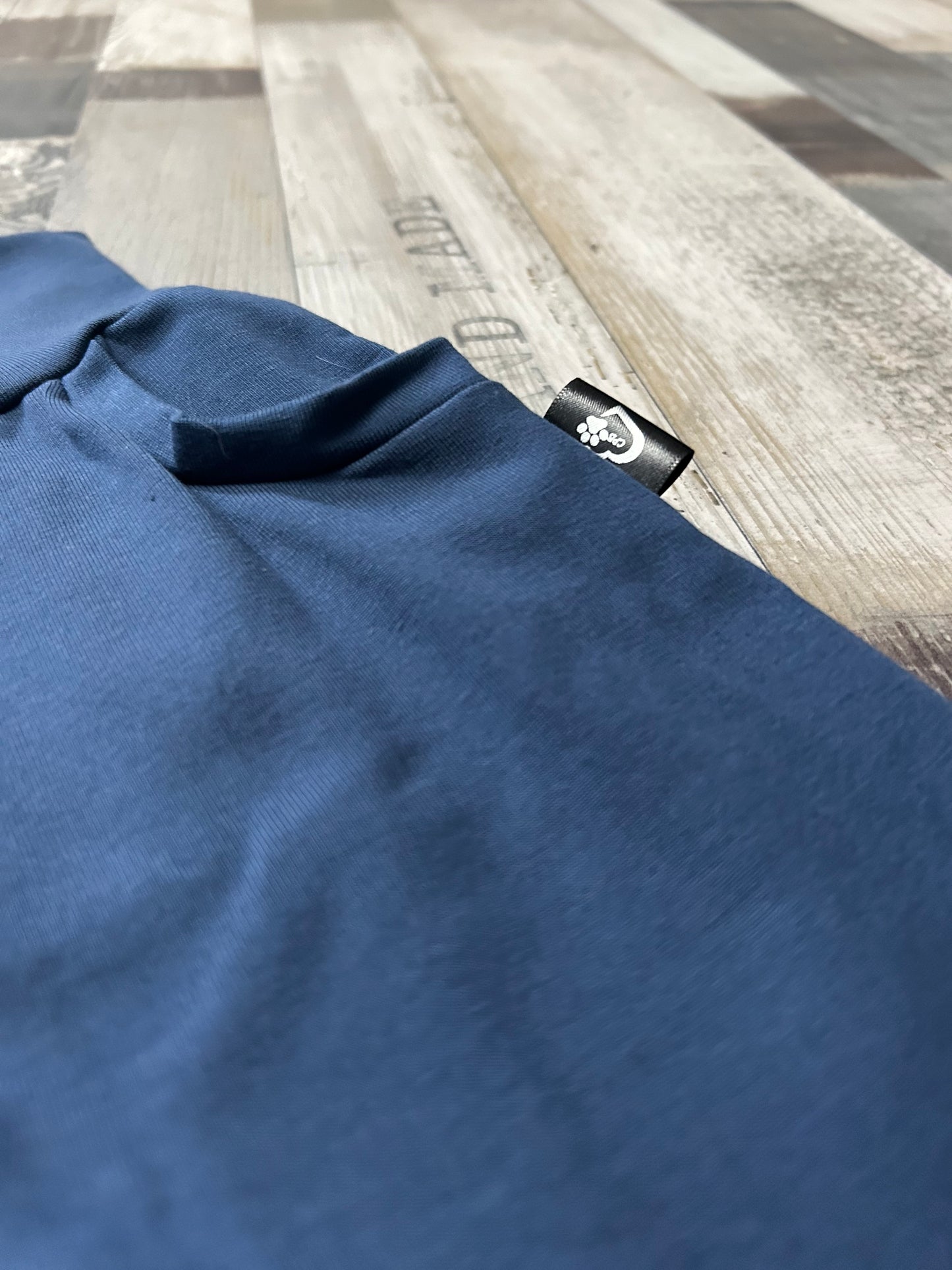 pantalon évolutif bleu denim