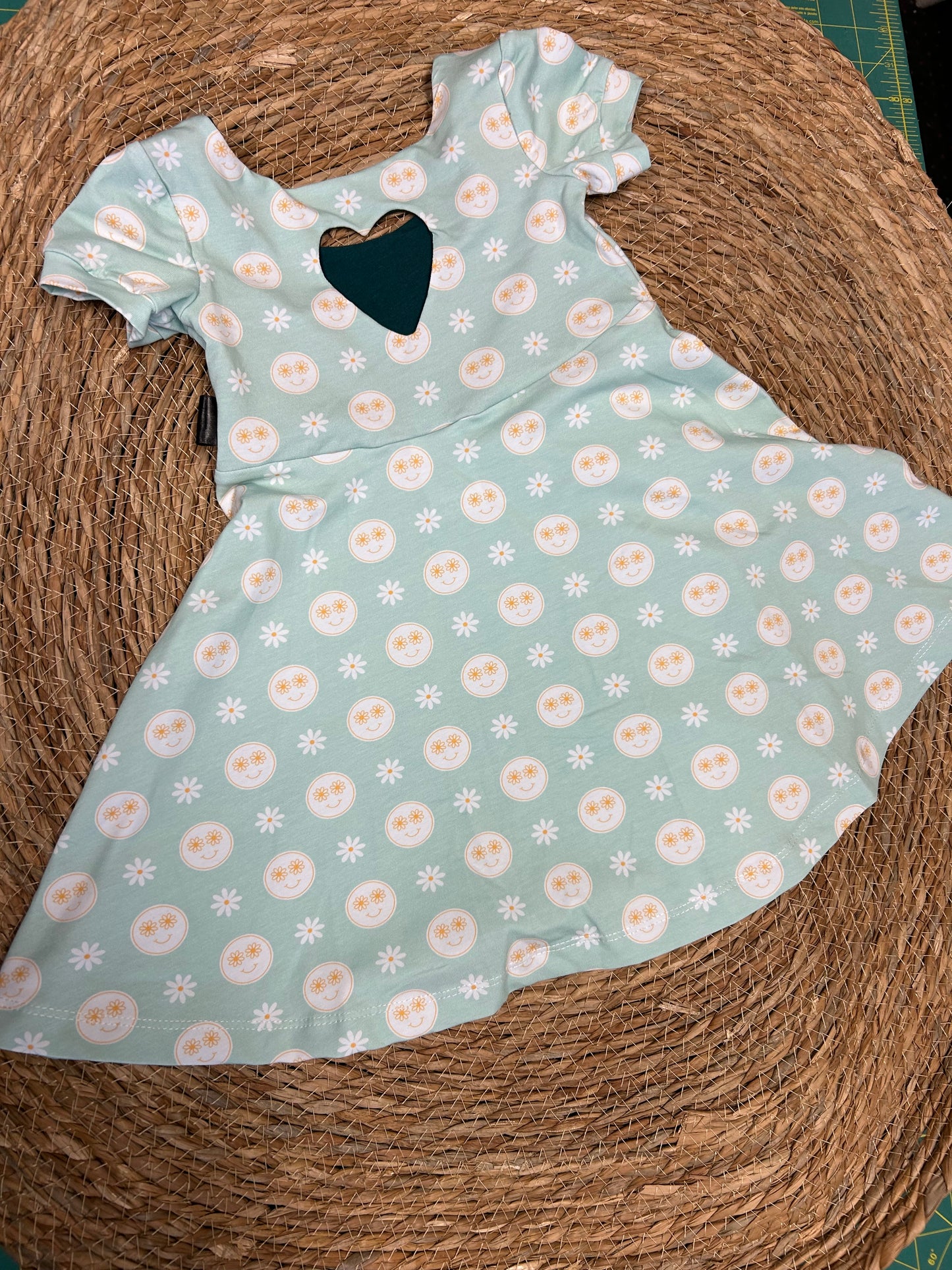 Robe évolutive cœur au dos